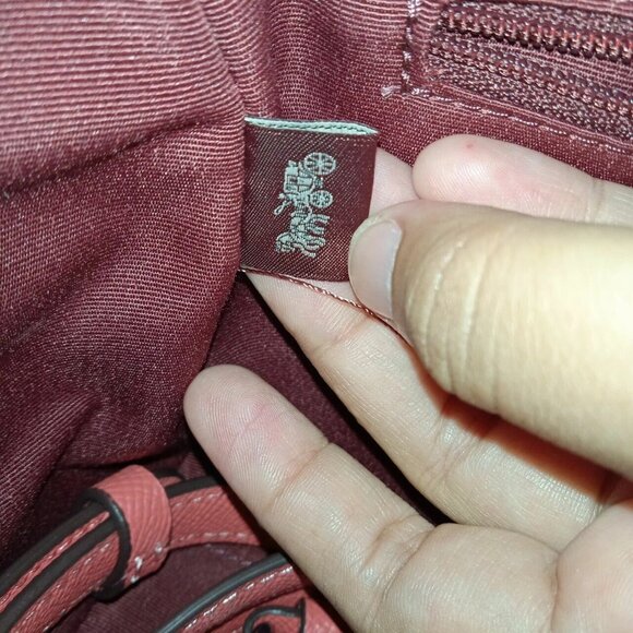 COACH Rowan Leather Satchel Rare Amazing Color Tangerine Silver Accents NWT - Picture 13 of 13